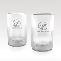 Epare Double-Wall Turkish Tea Cup 6 oz (Set of 2) w/ etch