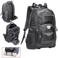 Large backpack with padded laptop compartment and built-in organizer.... from...