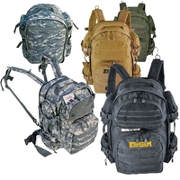 Tactical Heavy Duty Expandable Backpack with MOLLE Straps