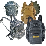 Tactical Heavy Duty Expandable Backpack with MOLLE Straps