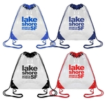 Compact Clear Drawstring Backpack
