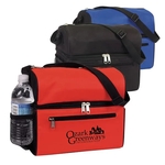 Round Top Dual Compartment 8-Pack Cooler
