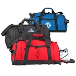 Gym Bag with Shoe Tunnel