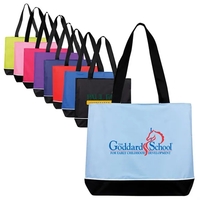 Large Zippered Promo Tote