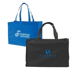 Jumbo Non-Woven Full Gusseted Shopping Tote