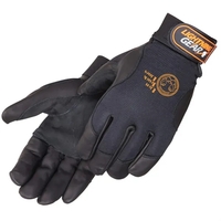 Premium black grain goatskin mechanic gloves.... from ASI 37455 Atteff...