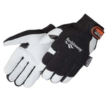 Premium Grain Goatskin Palm Mechanic Glove with Lining