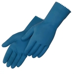 Blue Latex Unsupported Unlined Glove