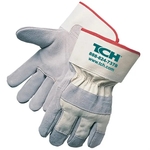 Economy Split Cowhide Palm Gloves