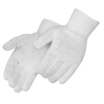 Bleach White Cotton/Polyester Blend Work Gloves