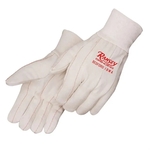 Double Palm Canvas Gloves with Natural Wrist