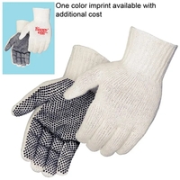 PVC Dotted Palm Cotton/Polyester Knit Gloves