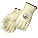 Grain Pigskin Driver Gloves with Straight Thumb