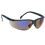 Wrap-Around Safety/Sun Glasses with Adjustable Temples