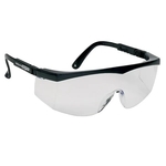 Large Single-Lens Safety Glasses w/ Adjusted Ratchet Temples