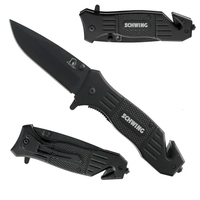 Emergency Rescue Knife with Diamond Grip Handle