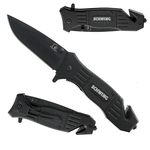 Emergency Rescue Knife with Diamond Grip Handle