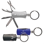 7 Function Pocket Knife with Key-Ring