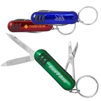 Multi-function sure-grip pocket knife with key ring.... from ASI 37455 Atteff...