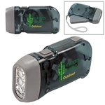 Compact 3 LED Dynamo Flashlight
