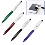Aluminum Ballpoint Pen with Soft-Touch Stylus Tip