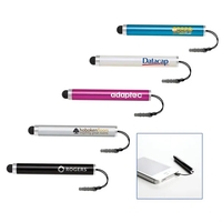 Mini Capacitive Soft-Touch Stylus with Earphone Jack Adapter