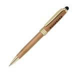 Bamboo Ballpoint Pen with Capacitive Stylus
