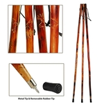 55" Wooden Hiking Stick