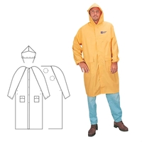PVC/Polyester 2-piece yellow raincoat.... from ASI 37455 Atteff International...