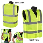 Class 2 Compliant 5-Point Hi-Viz Break Away Mesh Vest