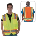 Class 2 Compliant Highlight Hi-Viz Surveyors Vest