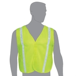 Hi-Viz Mesh Safety Vest with High Reflective Stripes