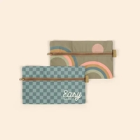 These pouches have all of your small things covered, the shape... from ASI...