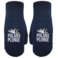 Deluxe Knit Mittens with Oversized DTF