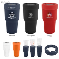 30 Oz. Reynolds Stainless Steel Tumbler With Silicone Lid