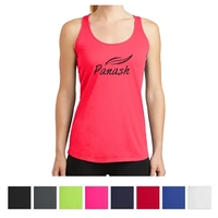 Ladies' moisture-wicking racerback tank top.... from ASI 61125 Hit...