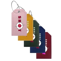2.55" x 4.56" luggage tag with stainless steel loops.... from ASI 39552 BEL...