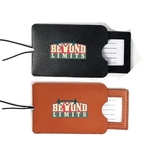 Suitcase Luggage Tags with Sleeve & Elastic Band