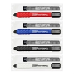 Mechanical Carpenter Pencil + 4pk Tube of Refill Leads Set