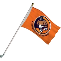 All in one kit with 2' x 3' polyester flag with... from ASI 80228 Quinn