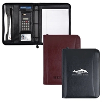 Office Binder 3-Ring Zip Portfolio