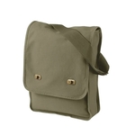 Authentic Pigment Pigment -Dyed Canvas Field Bag