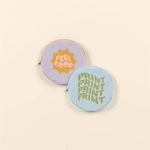 PANCAKE POUCH - COLORED CANVAS