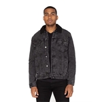 Threadfast Apparel Unisex Sherpa-Lined Denim Jacket