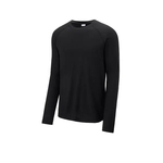 Posi Charge Long Sleeve Tri-Blend Wicking Raglan Tee