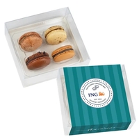 This set of 4 macarons offers a delightful balance of elegance... from ASI...