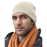 Bayside USA Made 8" Cotton Thermal Beanie