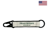 Stylish 4" woven key fob with customizable colors and imprint, ideal... from...