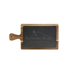 Acacia Wood & Slate Cutting Board