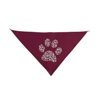 Small Triangle Pet Bandana w/ Screen Print
